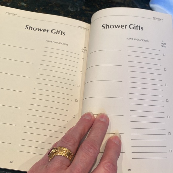 Vintage 1980s “Everything for the Bride” Wedding Planner Book, Softcover - Picture 3 of 5